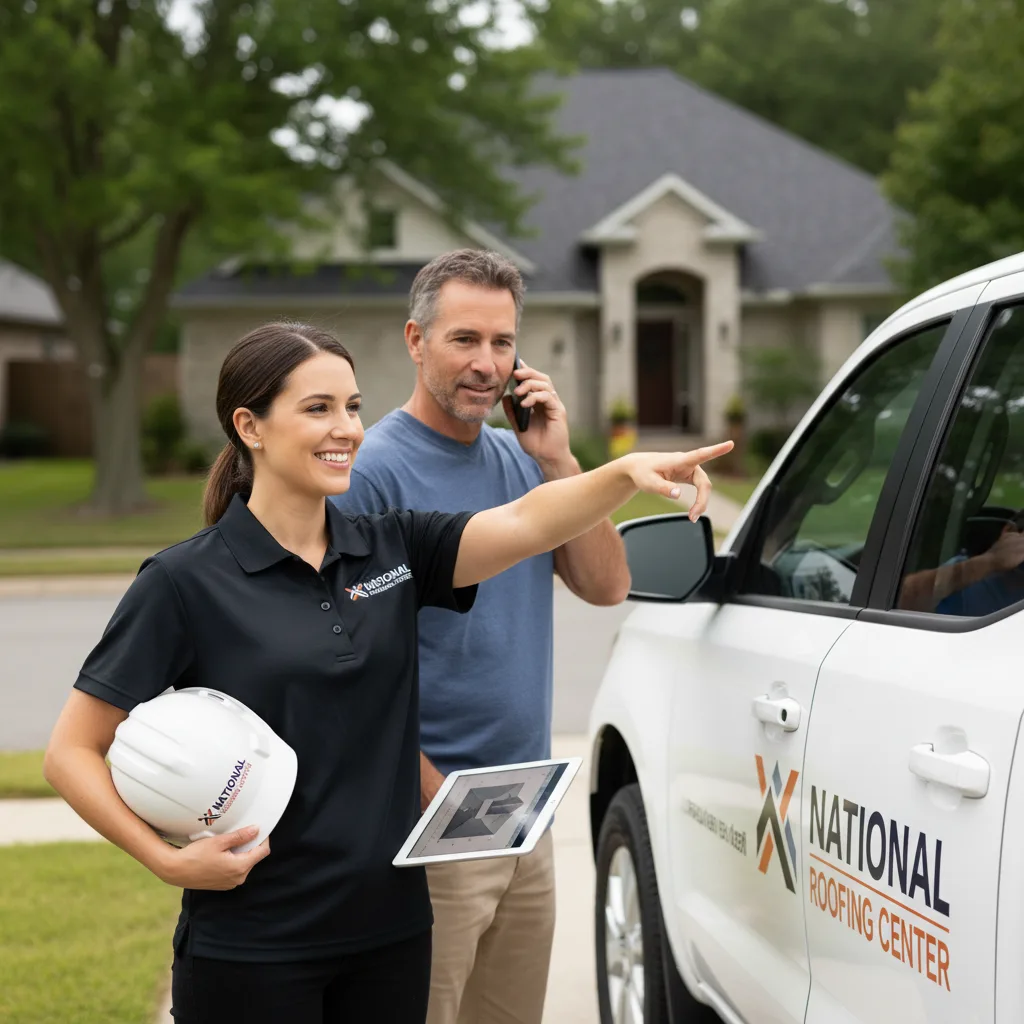 National Roofing Center customer support in St. Helena